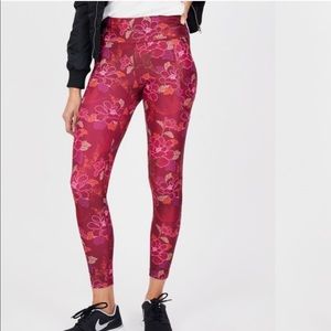 • AXS • Floral Crane Print Leggings